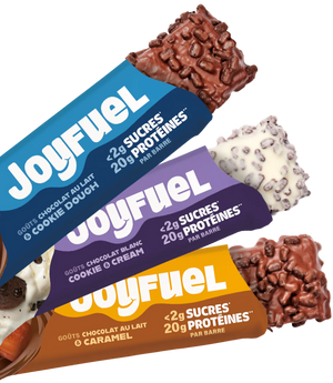 Joyfuel Barre Protéinée Noisette, Chocolat Noir - 55g